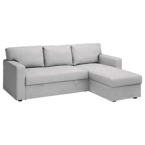 Bårslöv Sofá de 3 plazas con chaise longue cubierta izquierda