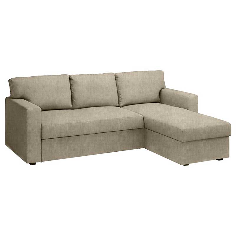 Bårslöv 3-seat Sofa bed with chaise longue left cover