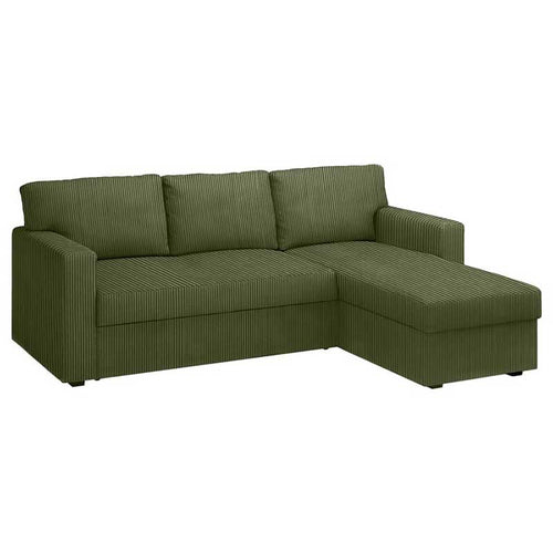 Bårslöv Sofá de 3 plazas con chaise longue cubierta izquierda