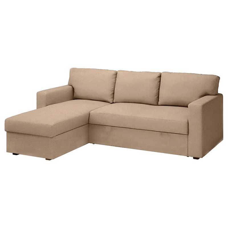 Bårslöv 3-Sitzer Bettsofa mit récamiere rechts Bezug