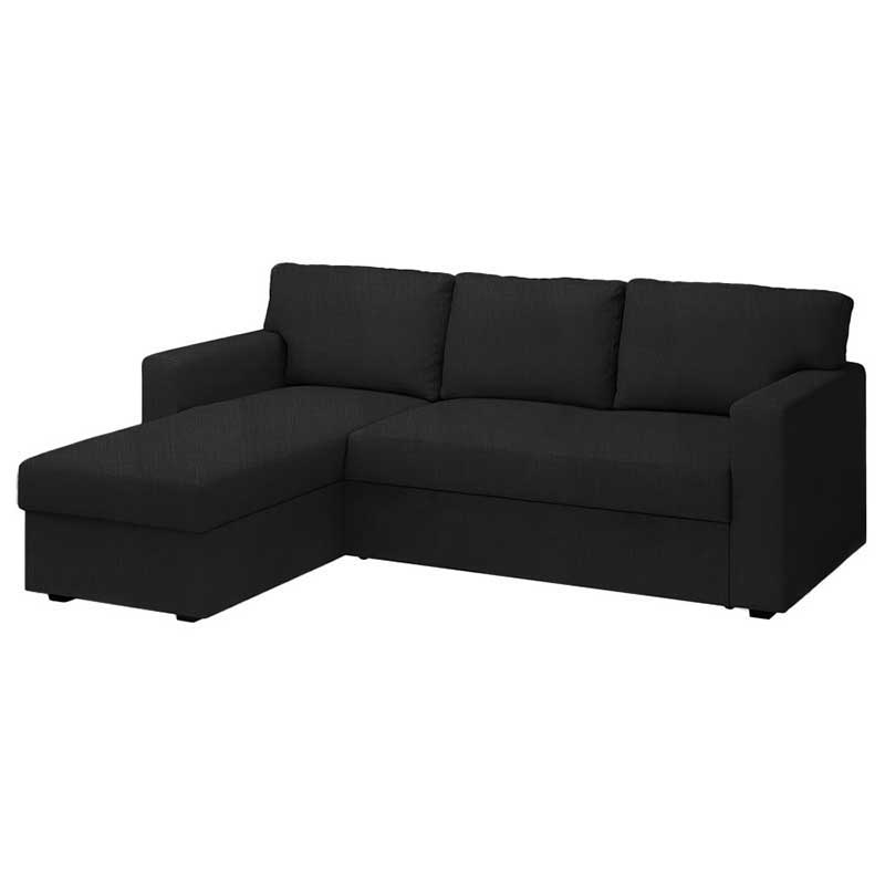 Bårslöv 3-Sitzer Bettsofa mit récamiere rechts Bezug