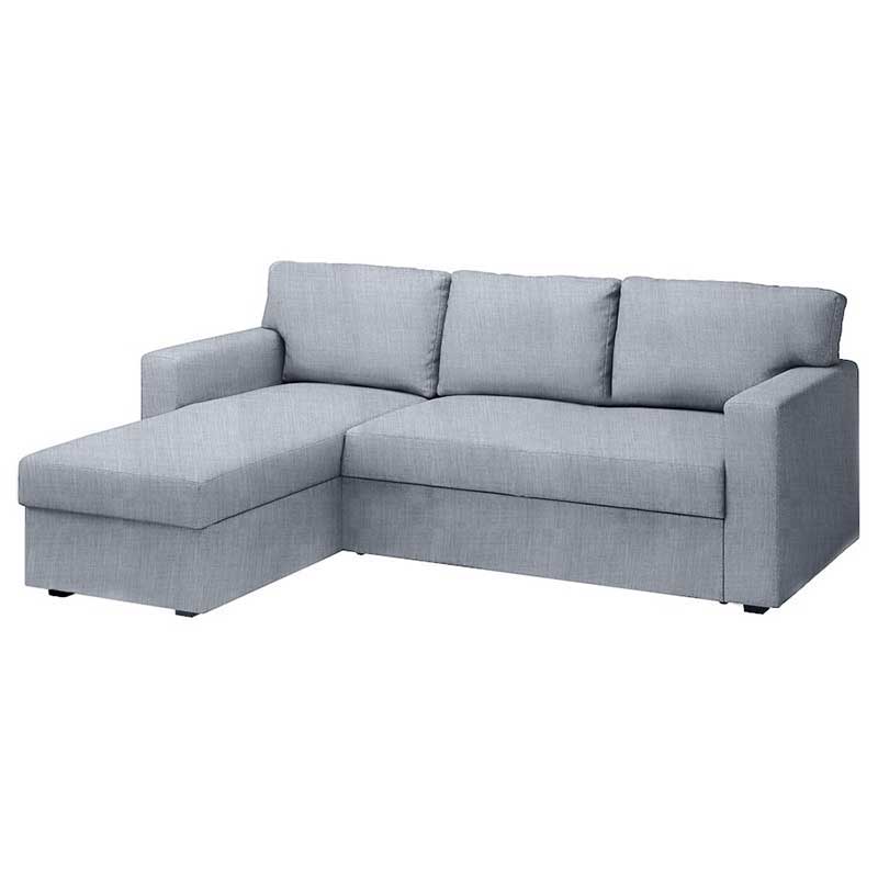 Bårslöv 3-Sitzer Bettsofa mit récamiere rechts Bezug