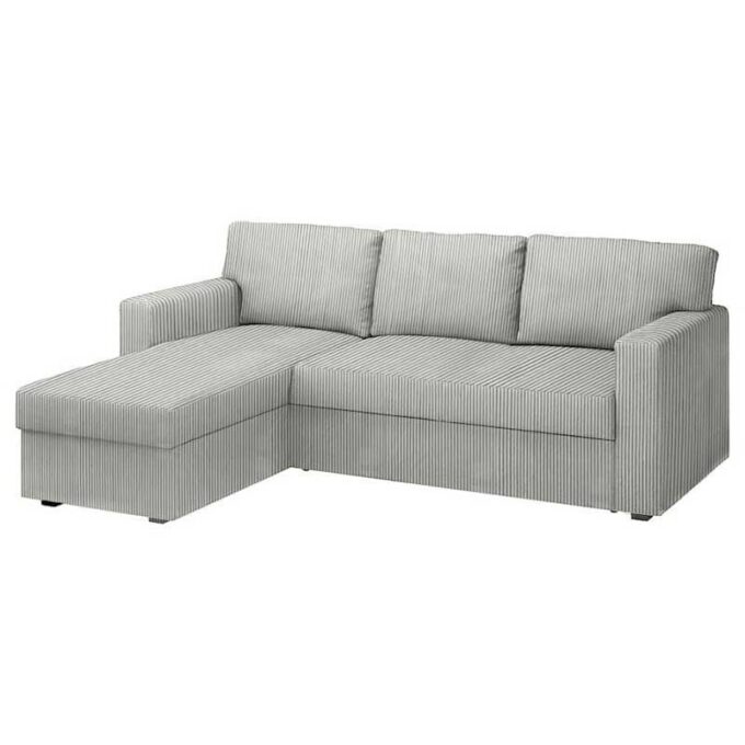 Bårslöv 3-Sitzer Bettsofa mit récamiere rechts Bezug
