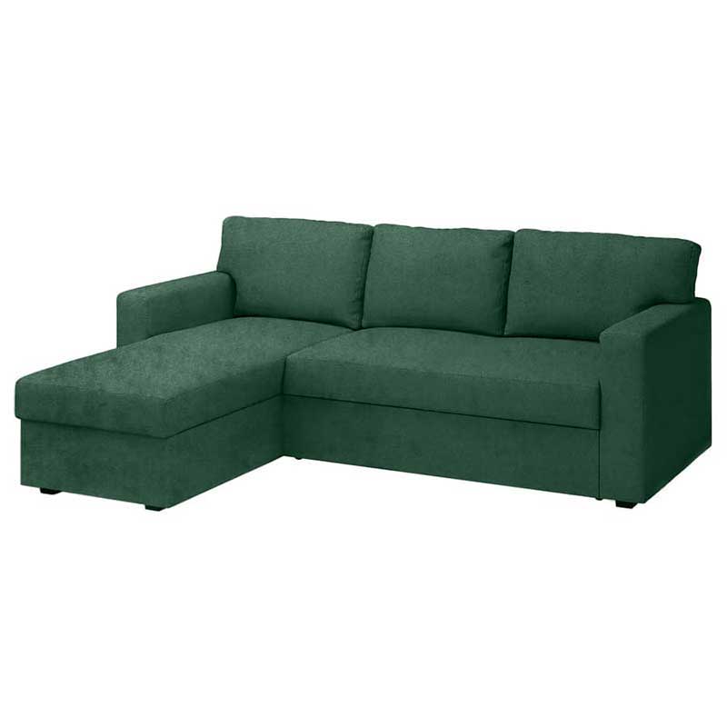 Bårslöv 3-Sitzer Bettsofa mit récamiere rechts Bezug