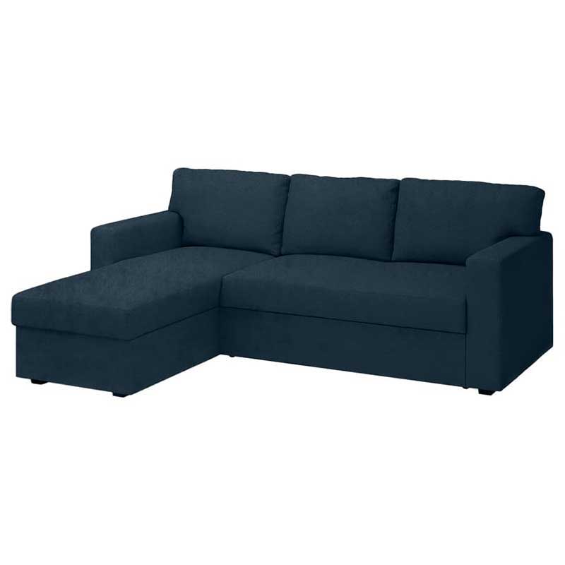 Bårslöv 3-Sitzer Bettsofa mit récamiere rechts Bezug