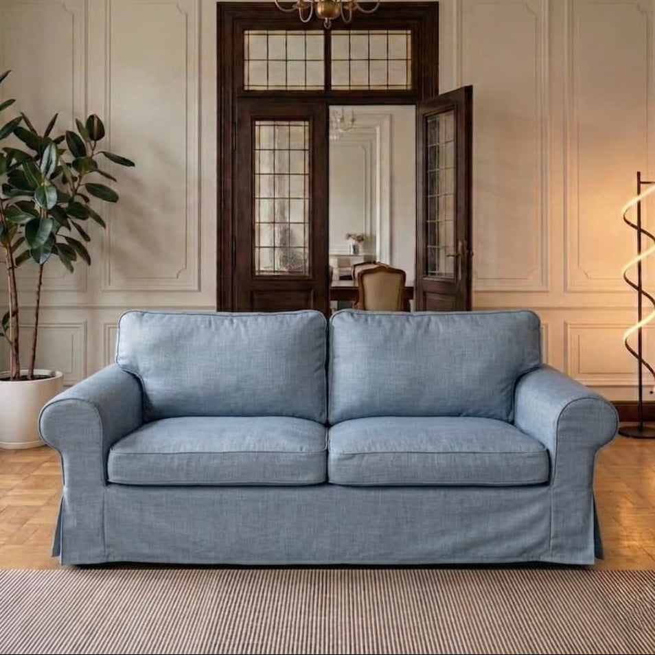 Ektorp 2-zits Hoes - Classic Oceaan Blauw #23 Ektorp_2_zits_Classic_23-pichi — Norsemaison