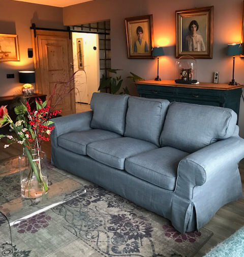 Ektorp 3-Sitzer Bettsofa Bezug