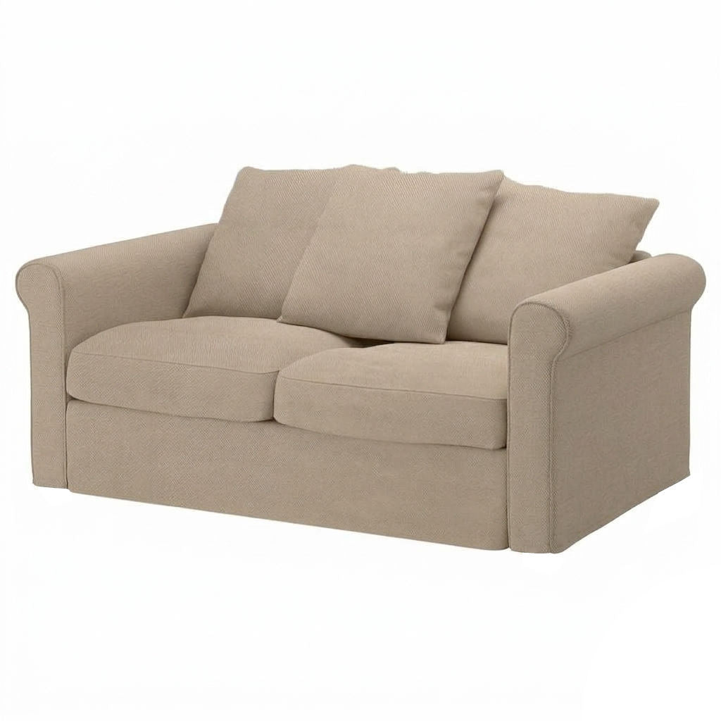 Grönlid 2-zits Bezug - Chenille Beige #9