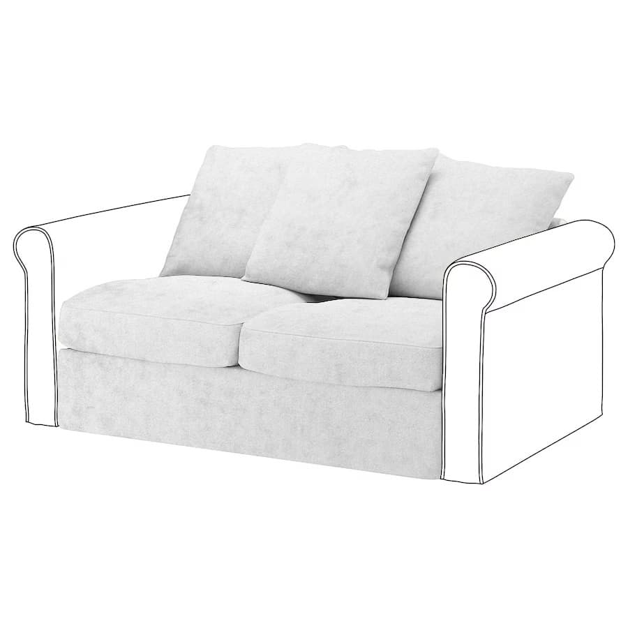 Grönlid 2-Sitzer Bettsofa Bezug