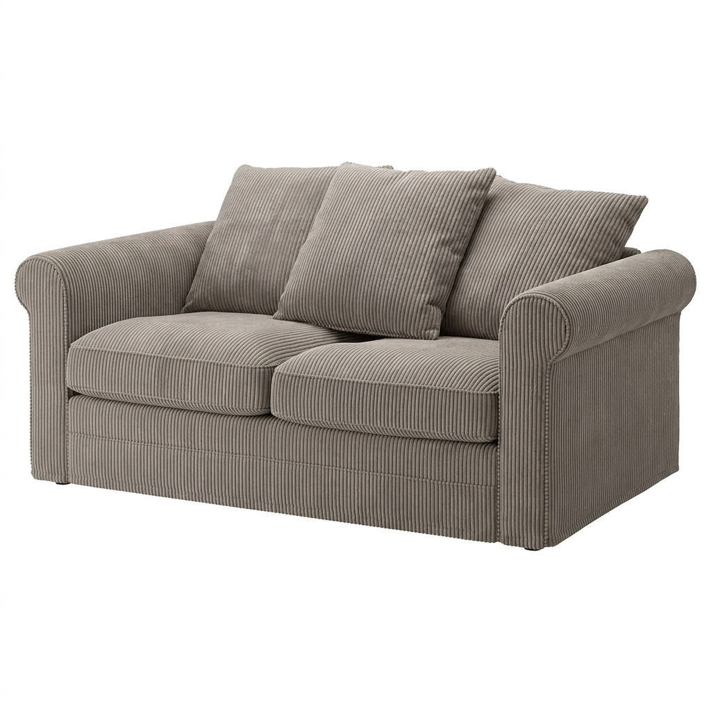 Grönlid 2-seat + 2 armrest Cover - Corduroy Taupe #5