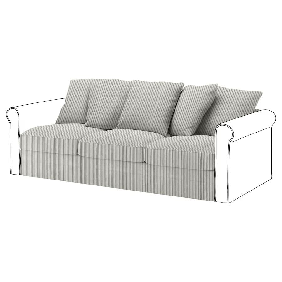 Grönlid 3-zitselement hoes