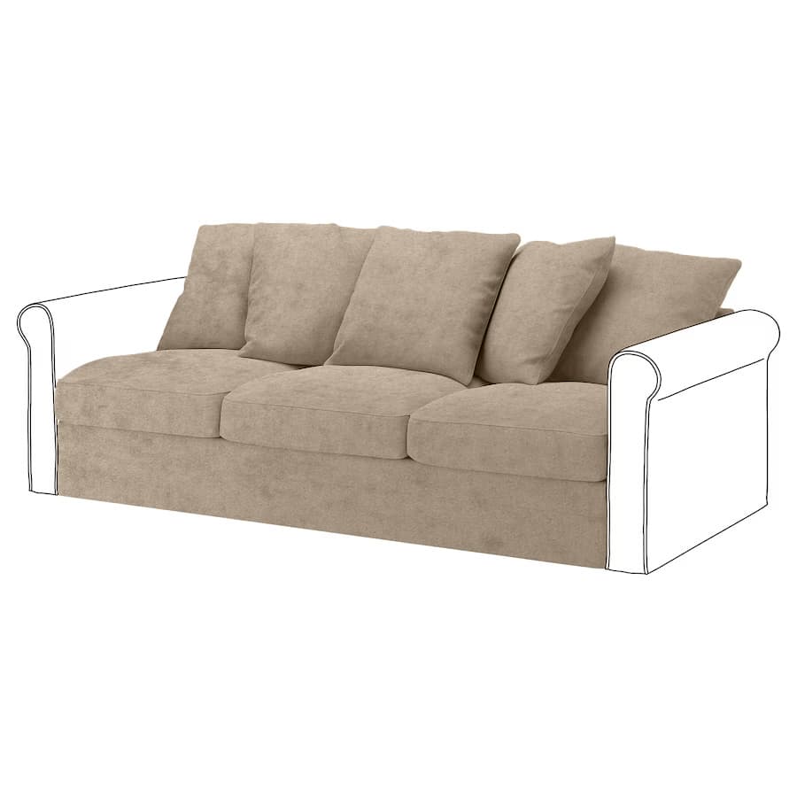 Grönlid 3-zitselement hoes