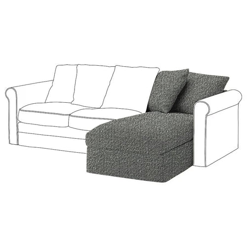Grönlid chaise longue hoes