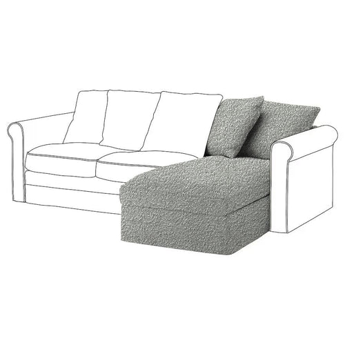 Grönlid chaise longue hoes