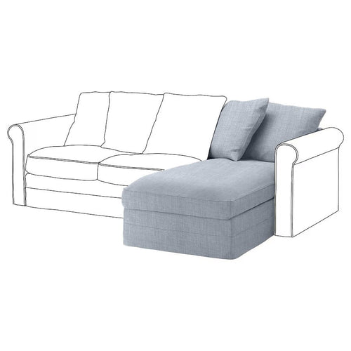 Grönlid chaise longue hoes