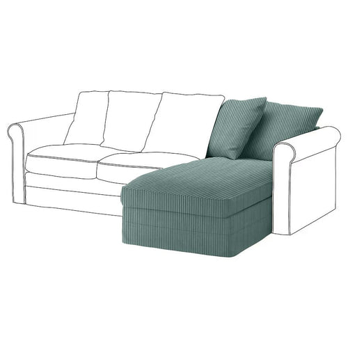 Grönlid chaise longue hoes