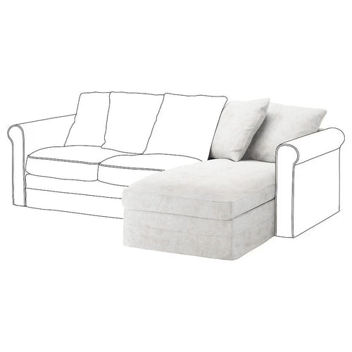 Grönlid chaise longue hoes