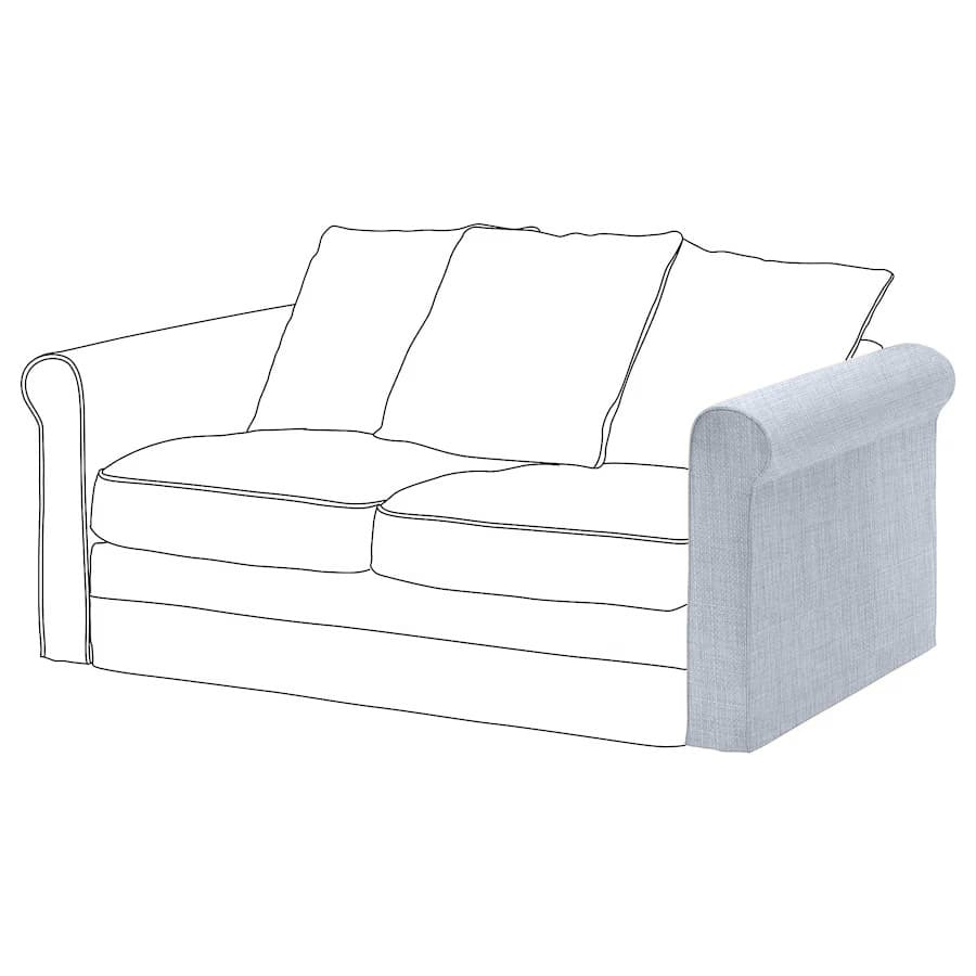 Grönlid armleuning hoes