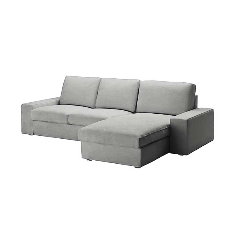 Kivik 2-Sitzer mit récamiere Bezug