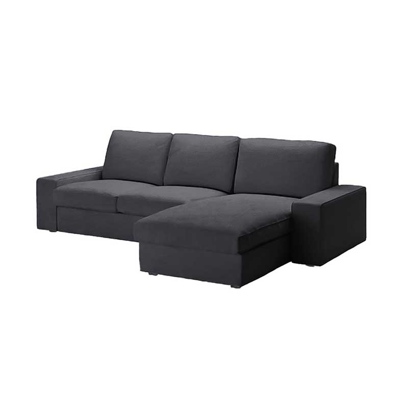 Kivik 2-Sitzer mit récamiere Bezug