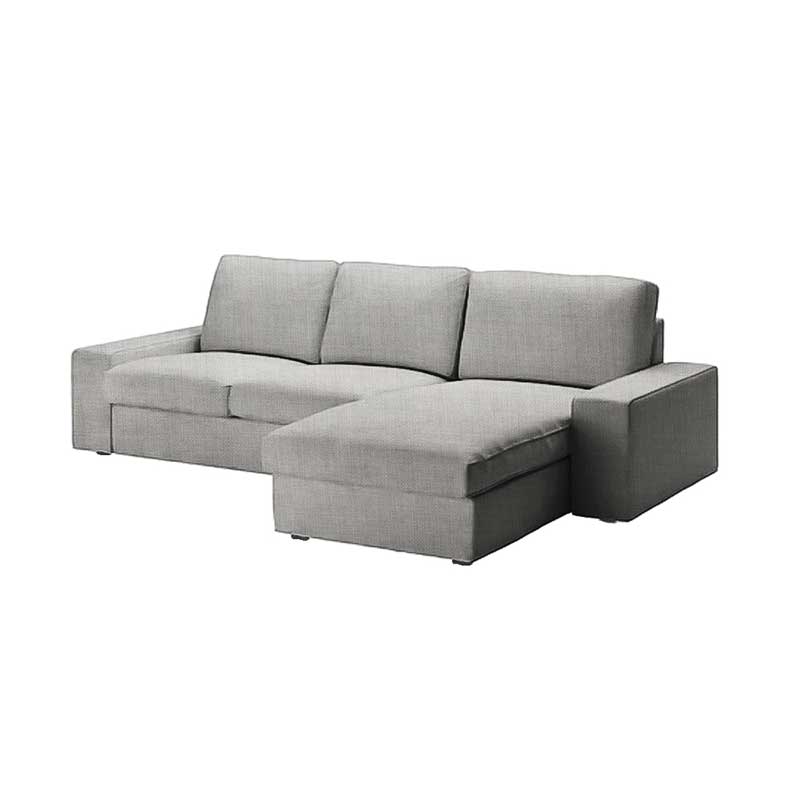 Kivik 2-Sitzer mit récamiere Bezug