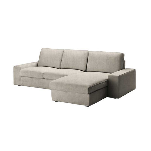 Kivik 3-zits met Chaise Longue Hoes