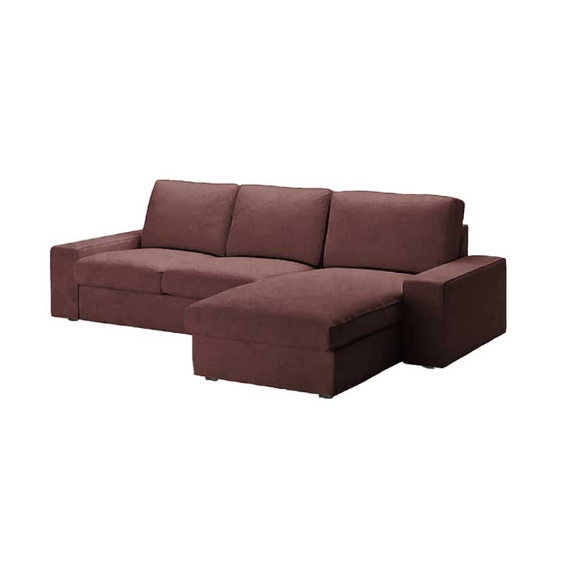Kivik 2-Sitzer mit récamiere Bezug