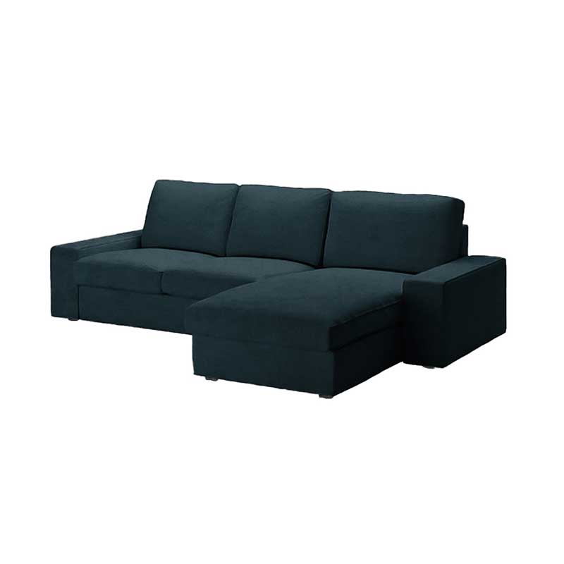 Kivik 2-Sitzer mit récamiere Bezug