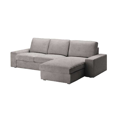 Kivik 3-zits met Chaise Longue Hoes
