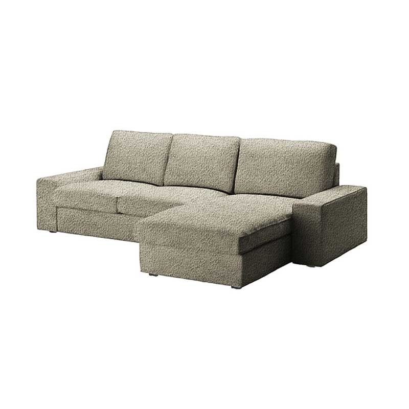Kivik 2-Sitzer mit récamiere Bezug