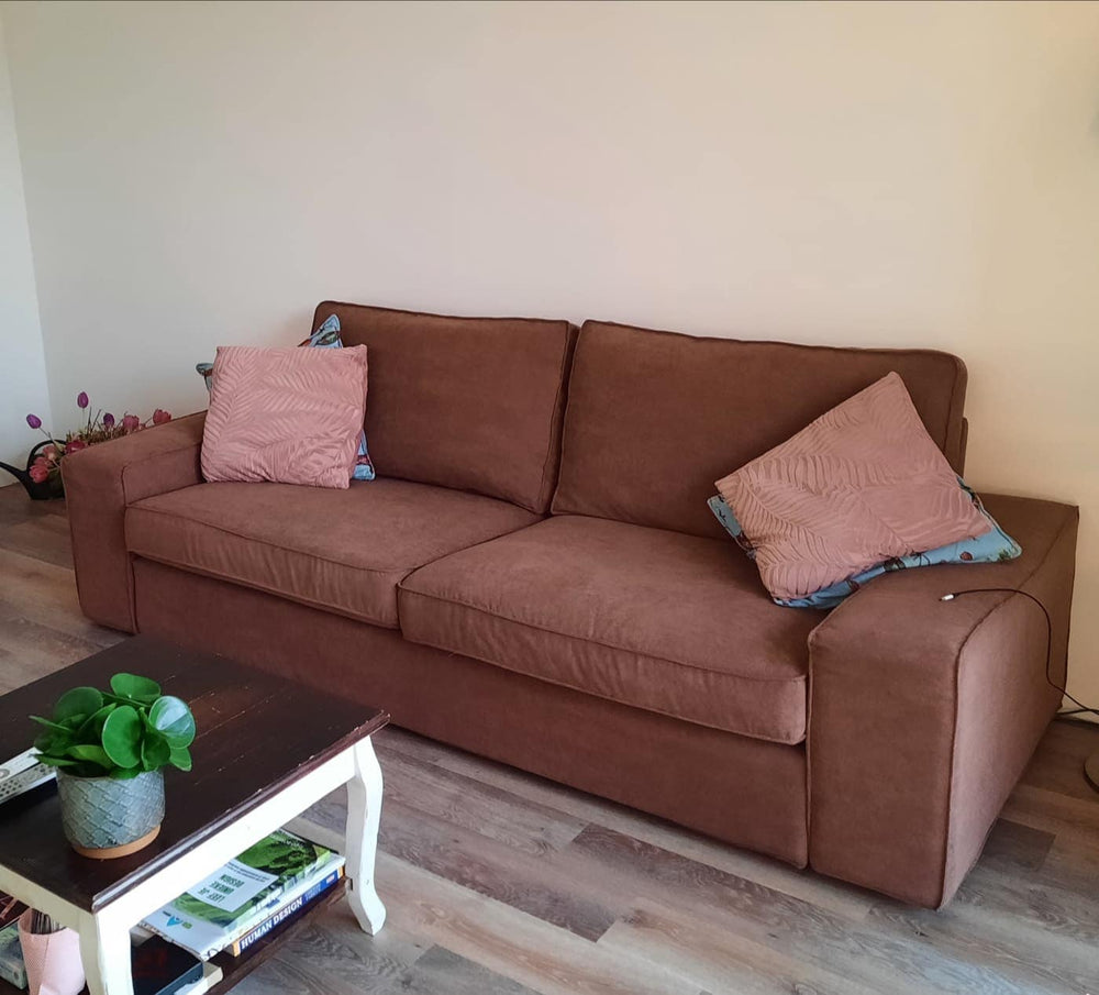 Muestras de fundas para sofá