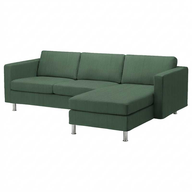 Funda Landskrona de 3 plazas con chaise longue derecha