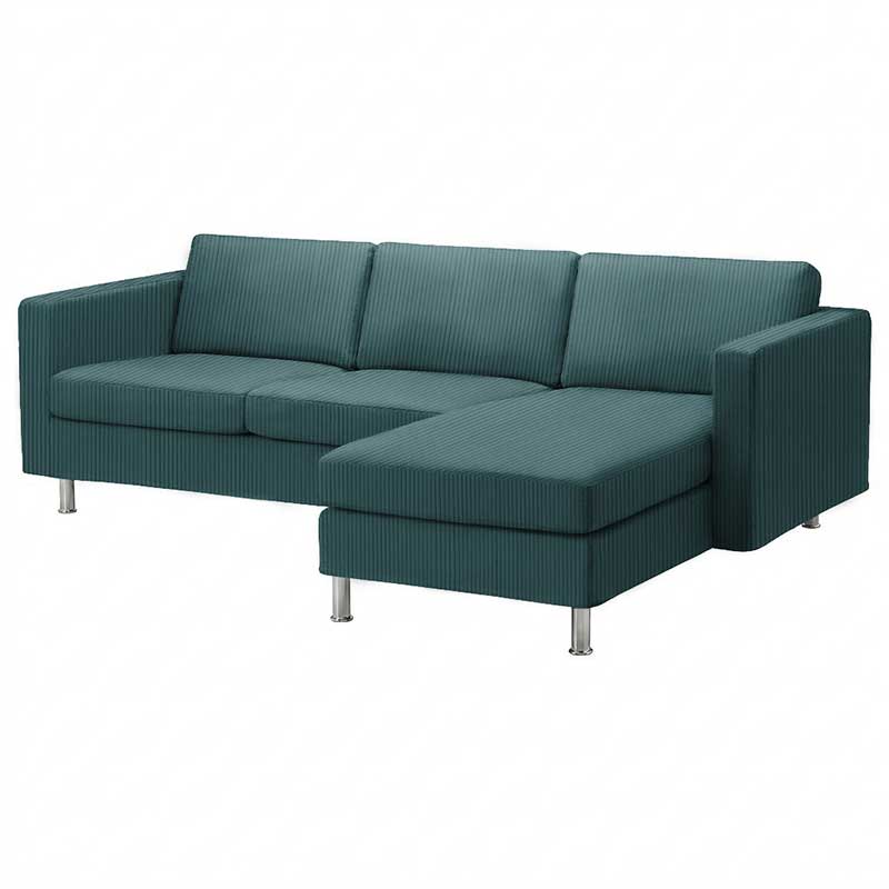 Funda Landskrona de 3 plazas con chaise longue derecha