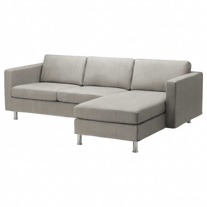 Funda Landskrona de 3 plazas con chaise longue derecha