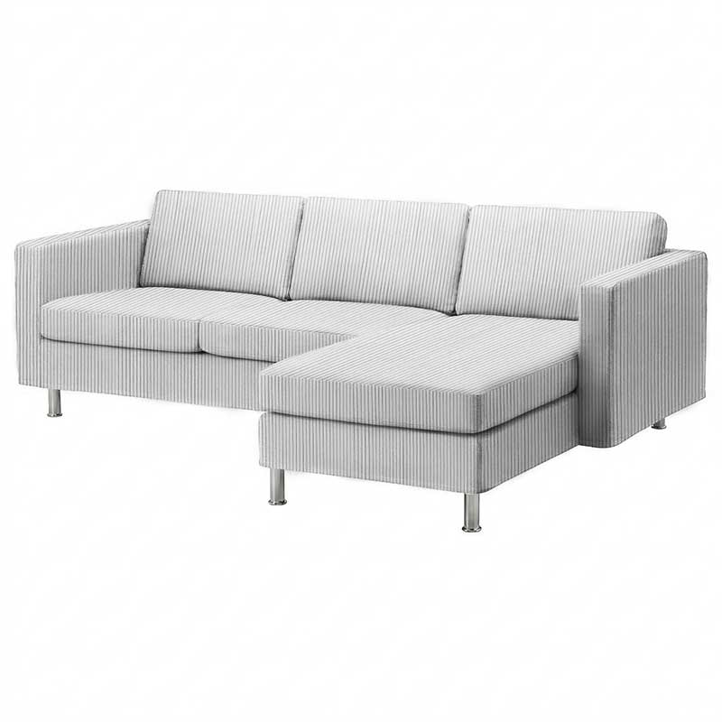 Funda Landskrona de 3 plazas con chaise longue derecha