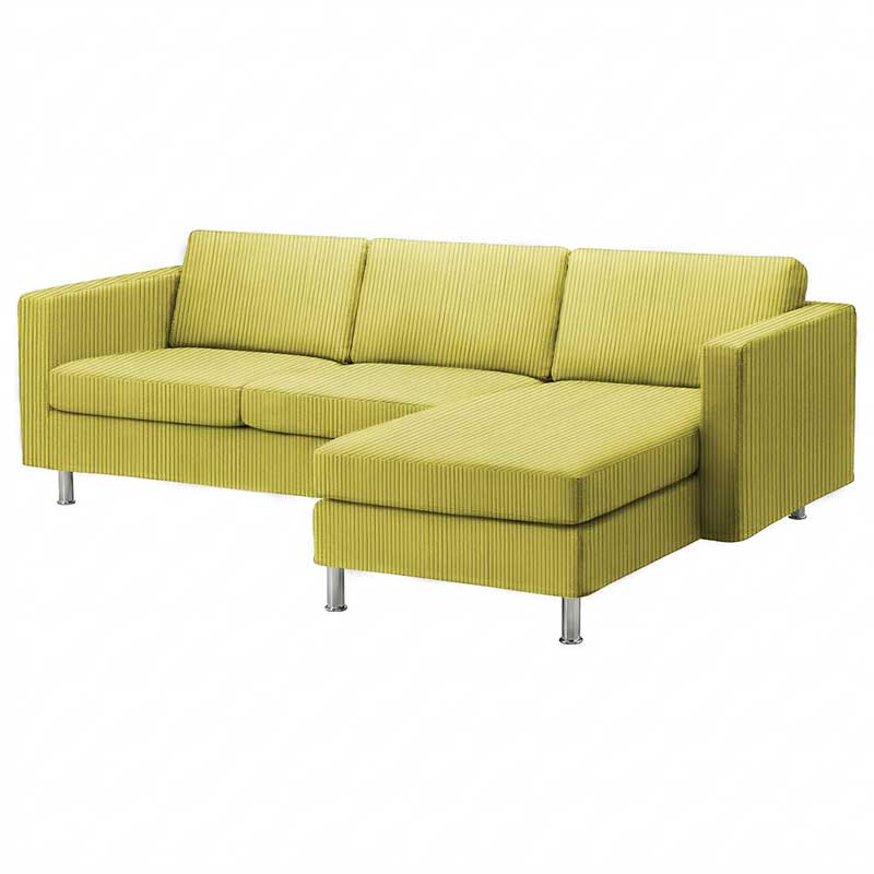 Funda Landskrona de 3 plazas con chaise longue derecha