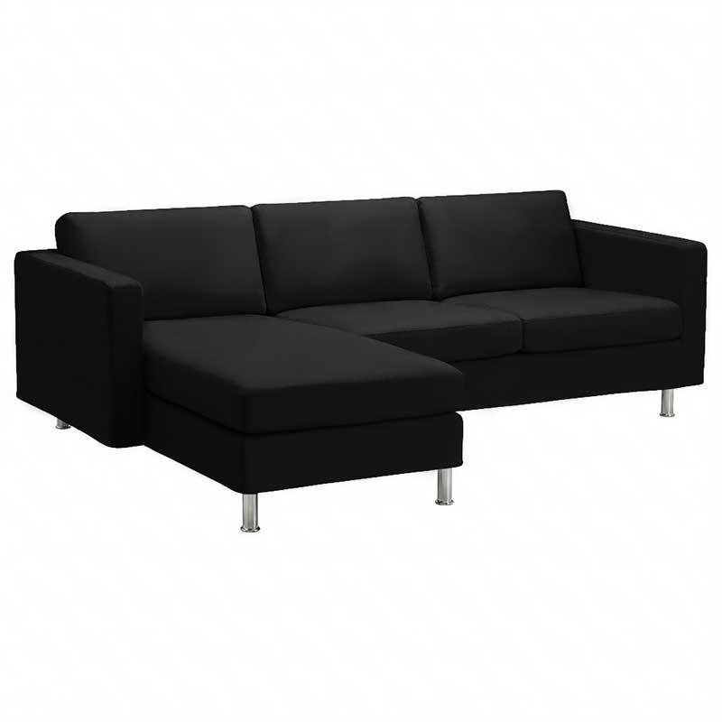 Landskrona 3-seat with chaise longue left Cover