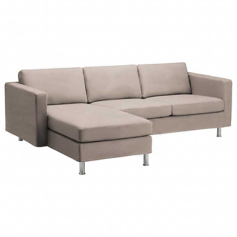 Landskrona 3-seat with chaise longue left Cover