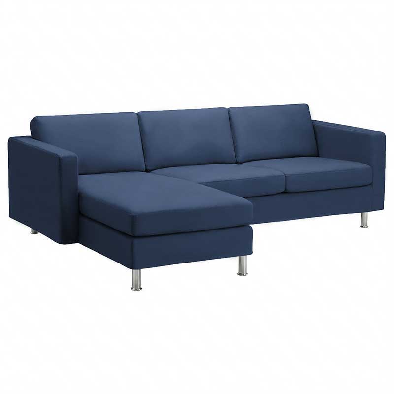Landskrona 3-seat with chaise longue left Cover