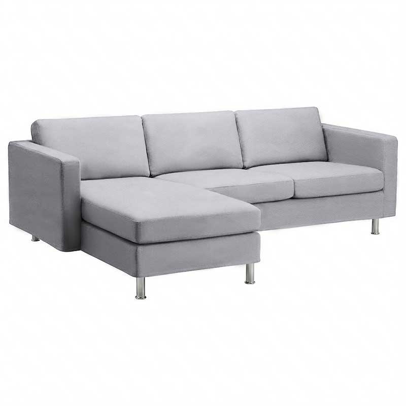 Landskrona 3-seat with chaise longue left Cover
