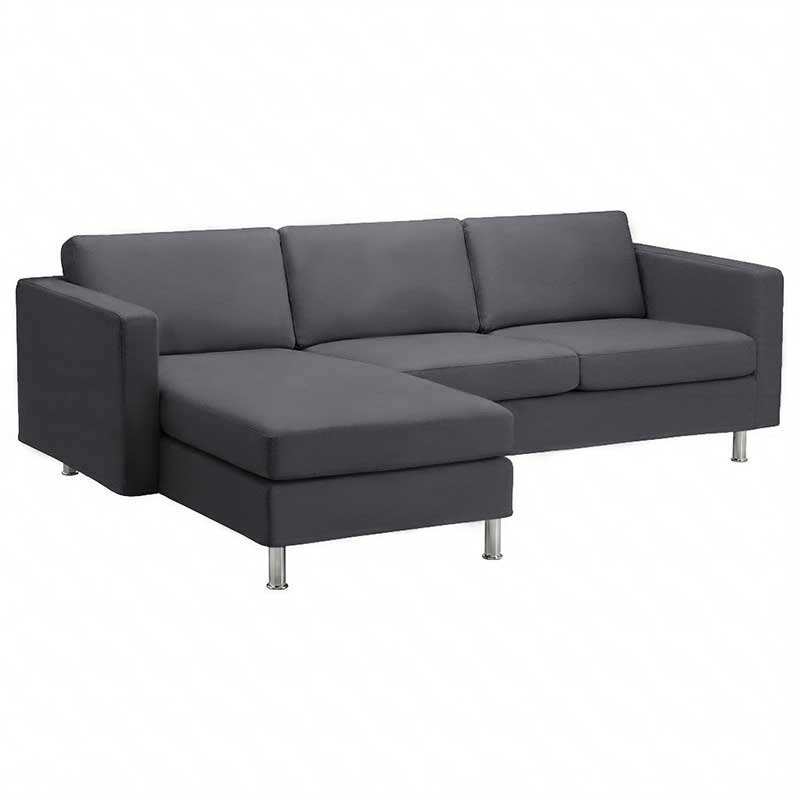 Landskrona 3-seat with chaise longue left Cover