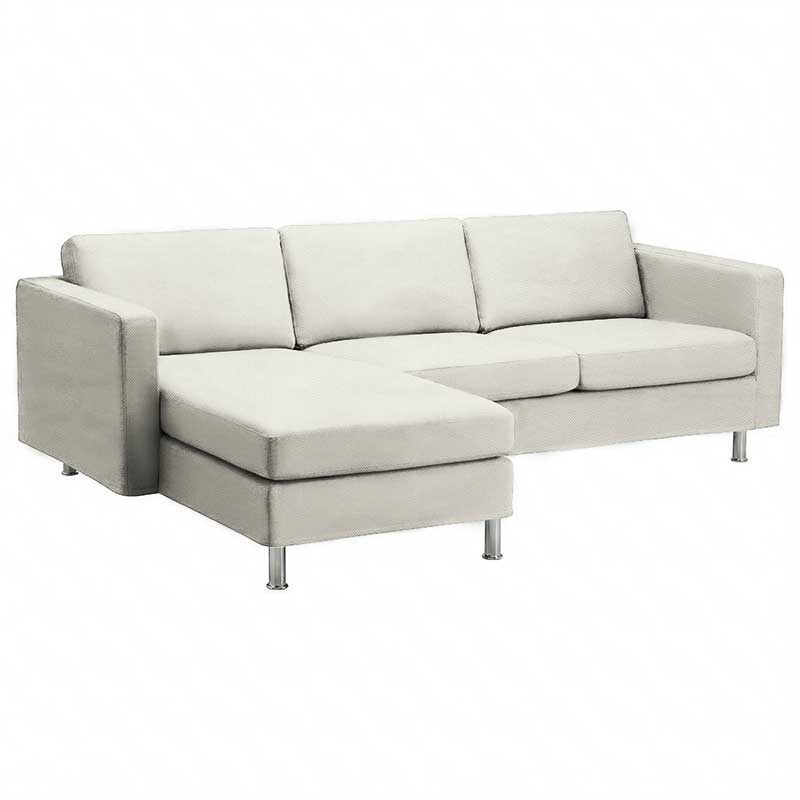 Landskrona 3-seat with chaise longue left Cover
