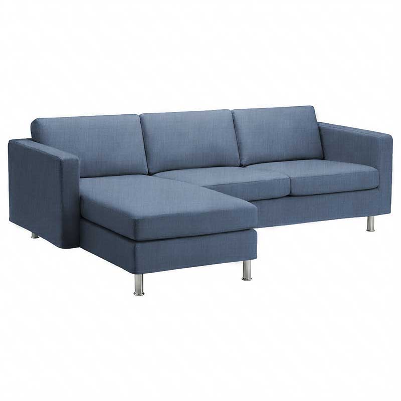 Landskrona 3-seat with chaise longue left Cover