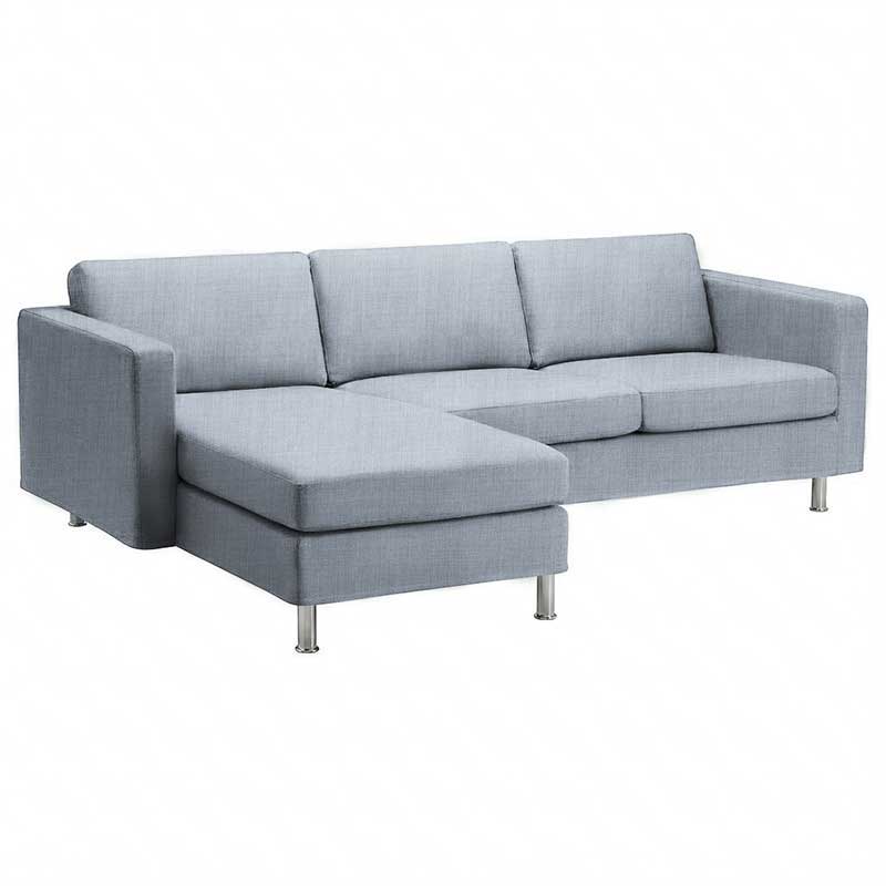 Landskrona 3-seat with chaise longue left Cover
