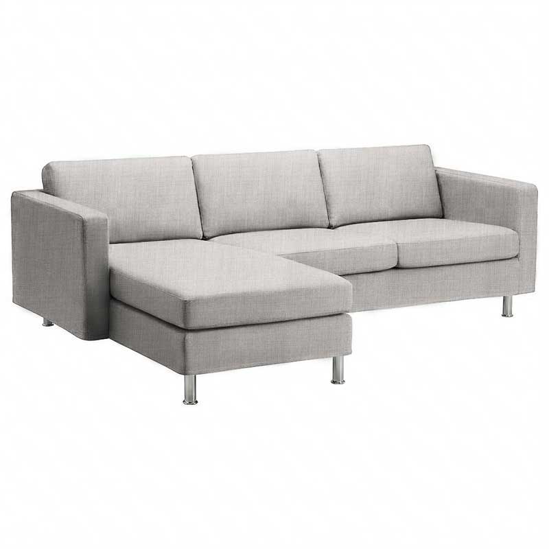 Landskrona 3-seat with chaise longue left Cover