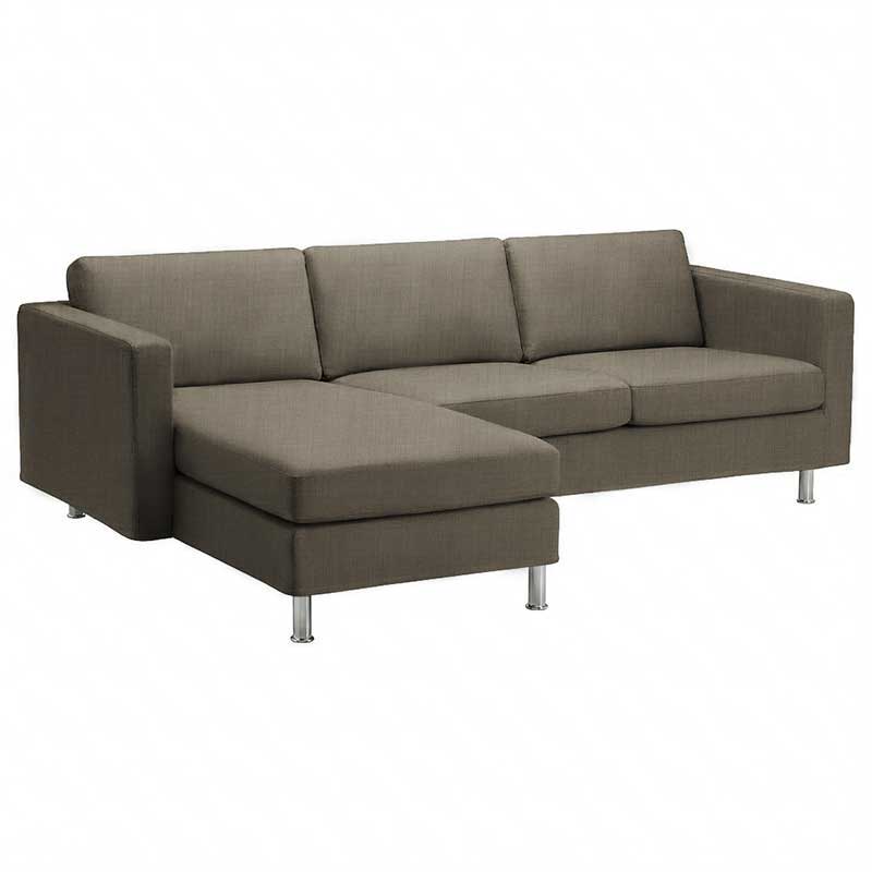Landskrona 3-seat with chaise longue left Cover