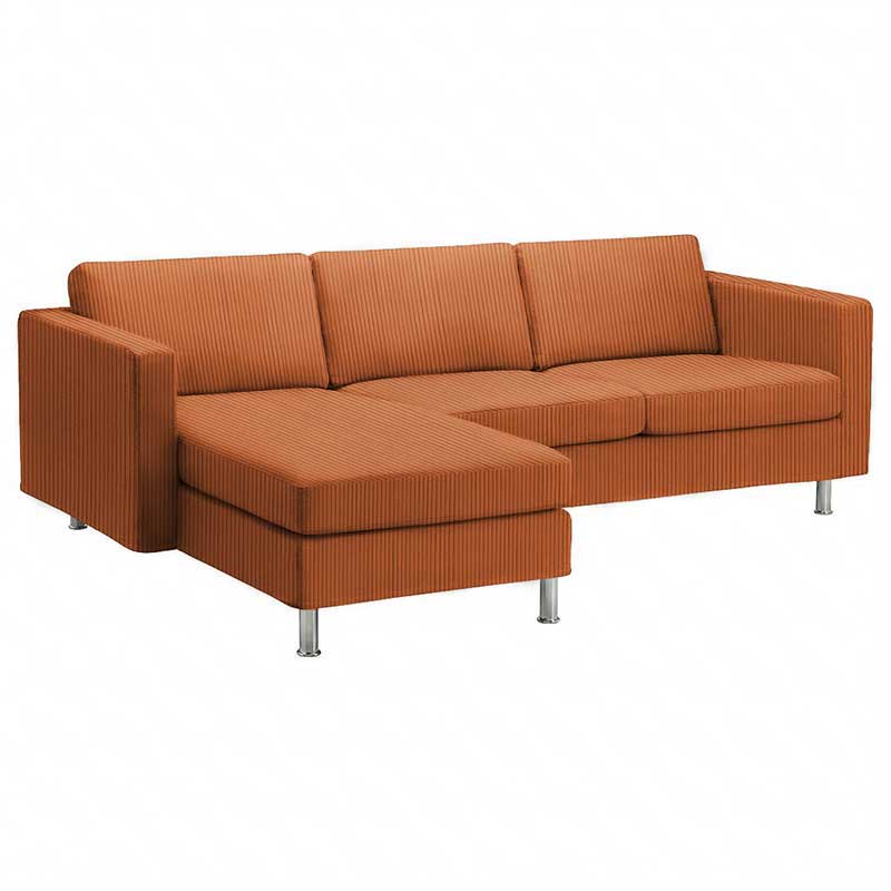 Landskrona 3-seat with chaise longue left Cover