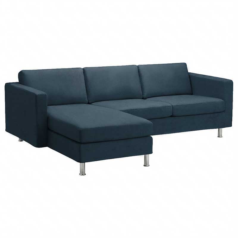 Landskrona 3-seat with chaise longue left Cover