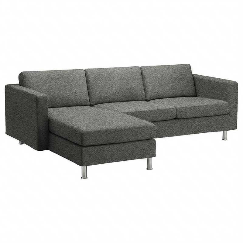 Landskrona 3-seat with chaise longue left Cover