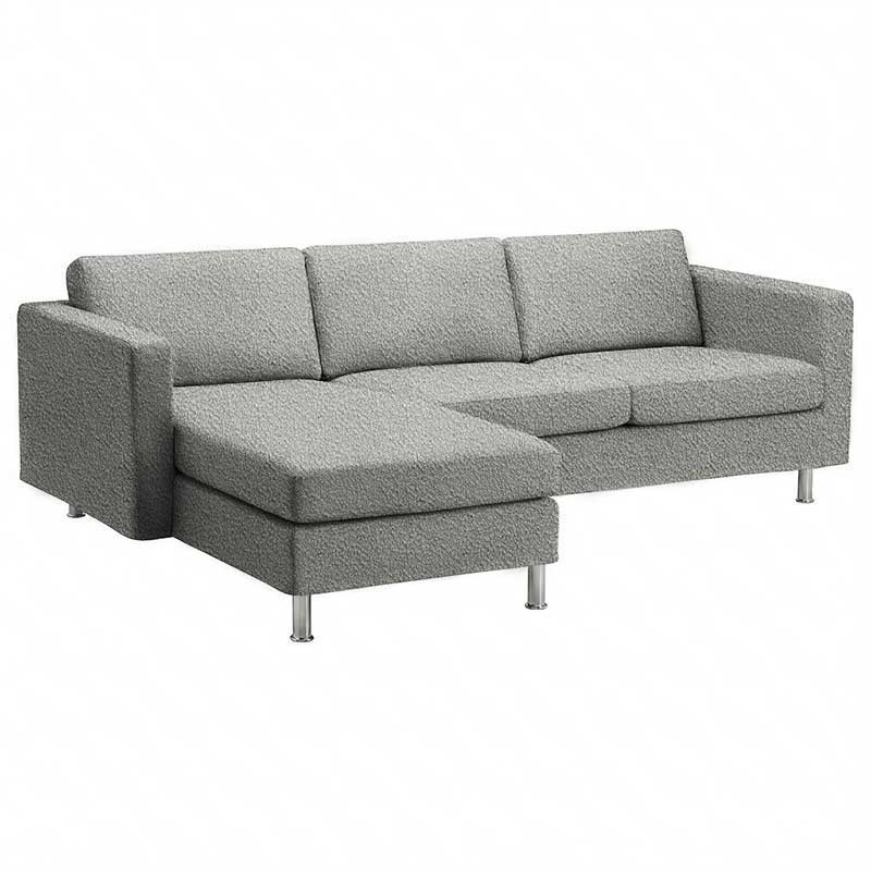 Landskrona 3-seat with chaise longue left Cover